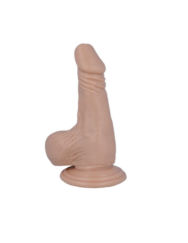 MR INTENSE - PENE REALISTA 14.6 CM | Dildo Suave, Flexible y Hipoalergénico con Ventosa