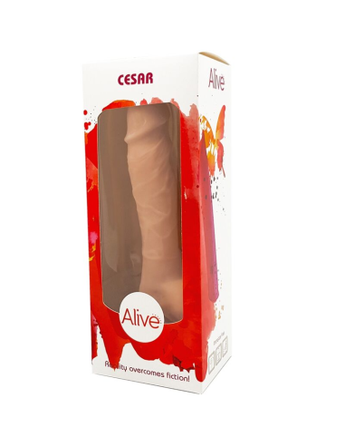 ALIVE - CESAR Pene Realistico 17.5 CM | SexPlace.MX