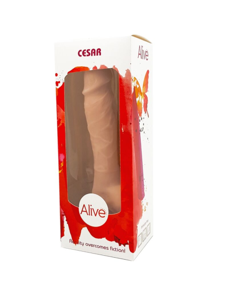 ALIVE - CESAR Pene Realistico 17.5 CM | SexPlace.MX