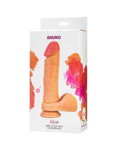 ALIVE - BRUNO Pene Realistico 22 CM | SexPlace.MX