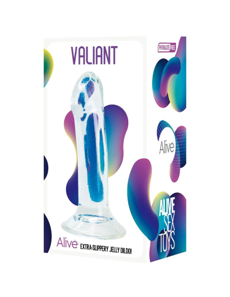ALIVE - VALIANT Pene Realistico Transparente 16 CM | SexPlace.MX