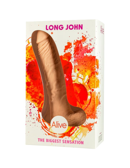 ALIVE - LONG JOHN Pene Realístico  21.8 CM | SexPlace.MX