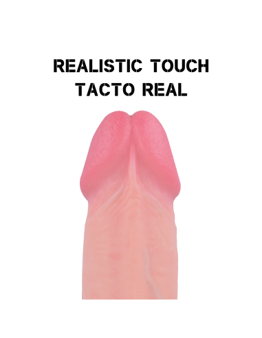 ROCKARMY Dual Density Crusader Dildo Realista 21.5 cm - Placer Natural y Ventosa