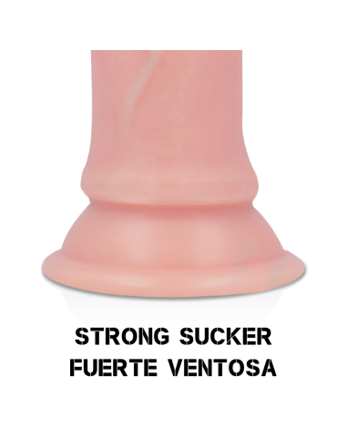 ROCKARMY Panzer Dildo Realista 17 cm - Doble Densidad, Impermeable y Ventosa - Diversión Intensa y Segura