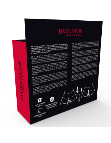 Darkness - Panties con Plug y Dildo Intercambiable