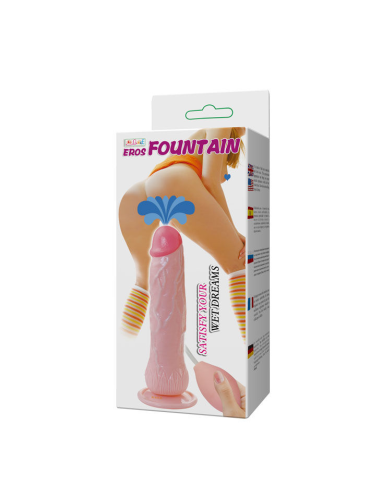 BAILE - EROS PENE EYACULADOR REALISTICO | Dildo Realista con Ventosa y Eyaculacion