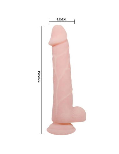 Baile - Super Dildo Realístico 22 cm | Clímax Intenso y Succión Firme