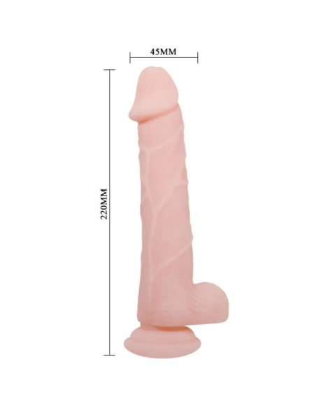 Baile - Super Dildo Realístico 22 cm | Clímax Intenso y Succión Firme