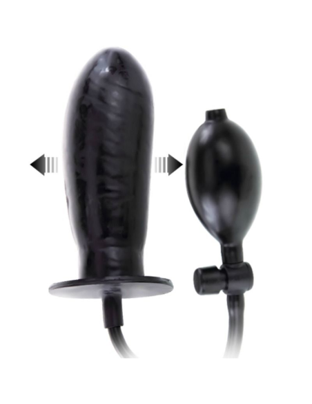 BAILE - BIGGER JOY PENE HINCHABLE 16 CM | Consolador Inflable de Latex para Placer Intenso