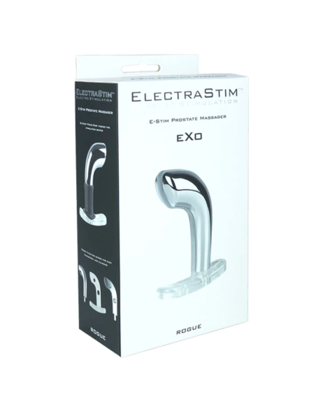 ELECTRASTIM Exo Rogue: Masajeador Prostático de Electroestimulación Intensiva y Diseño Exclusivo