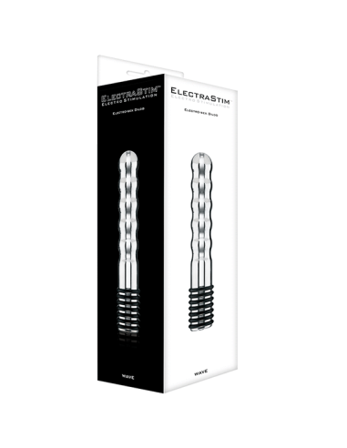 ELECTRASTIM Wave Electro Dildo - Placer Intenso con Estimulación Erótica de Aluminio