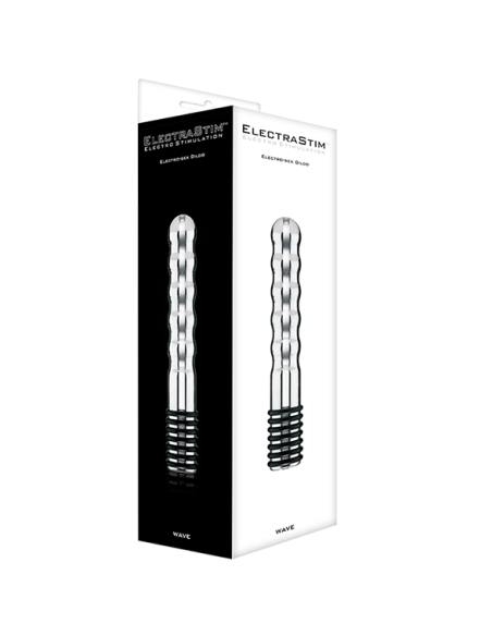 ELECTRASTIM Wave Electro Dildo - Placer Intenso con Estimulación Erótica de Aluminio