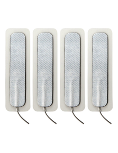 ElectraStim - ElectraPads Long Adhesivos 1.5 cm x 7.5 cm para Estimulación Precisa y Sensaciones Compartidas