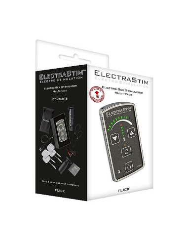 ElectraStim Flick Stimulator Multi-Pack - Estimulador de Electrosexo Premium para Placer Personal