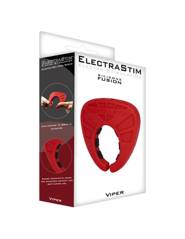 ElectraStim Viper Cock Ring: Estimulación Eléctrica Cómoda y Placentera para el Placer Masculino
