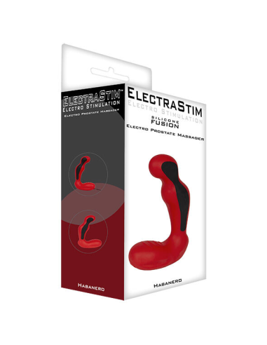 ELECTRASTIM Habanero: Masajeador Prostático de Silicona para Estimulación Intensa y Personalizada