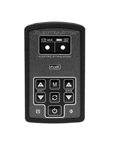ElectraStim Flux - Estimulador Multifuncional de Alto Rendimiento con 99 Niveles y Modos Innovadores