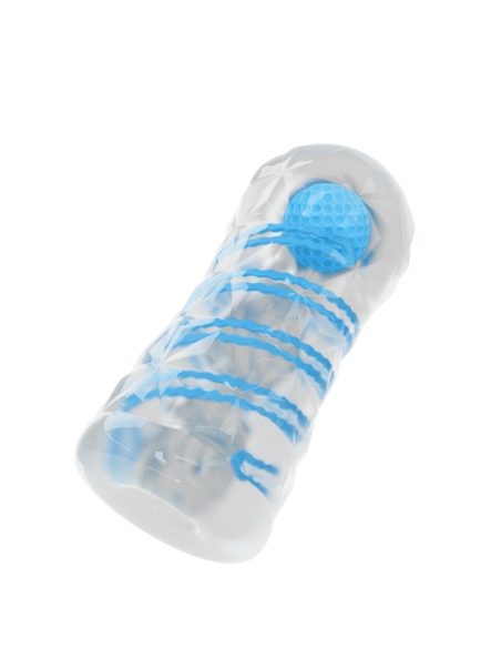 PRETTY LOVE - Masturbador Pequeño Con Espirales Azul | SexPlace.MX