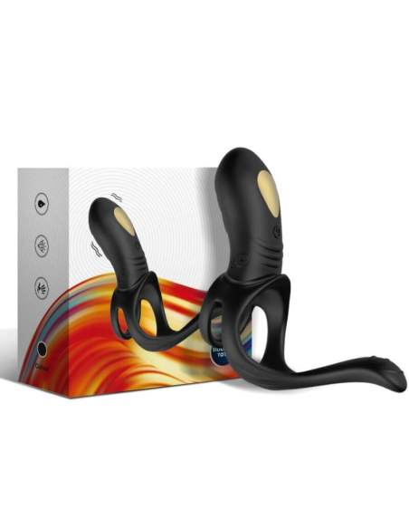 ARMONY Joy Jumper Anillo Vibrador para Parejas & Plug Anal con Control Remoto - Placer Elevado y Seguridad Premium