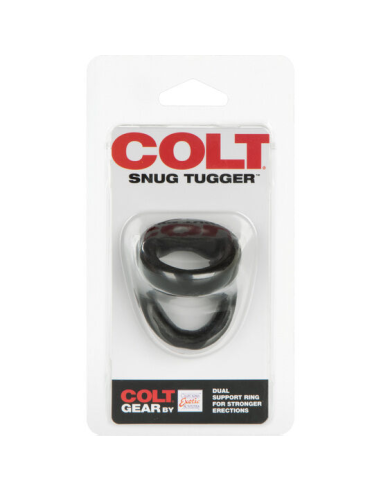 CALEXOTICS COLT SNUG TUGGER NEGRO - Anillo Intenso para Erección Durable y Ajuste Perfecto