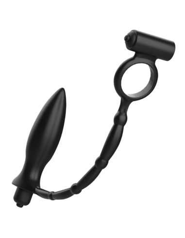 ADDICTED TOYS - Plug Anal con Anillo Vibrador | SexPlace.MX