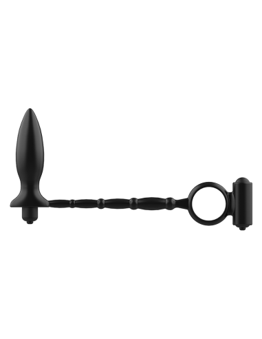 ADDICTED TOYS - Plug Anal con Anillo Vibrador | SexPlace.MX