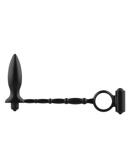 ADDICTED TOYS - Plug Anal con Anillo Vibrador | SexPlace.MX