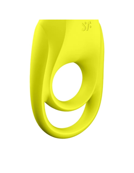 SATISFYER - SPECTACULAR DUO Anillo Vibrador Amarillo | SexPlace.MX