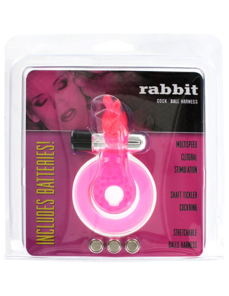 Seven Creations - Anillo Estimulador Peniano y Testicular Mariposa Rosa para Mayor Placer y Control