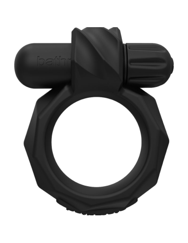 BATHMATE VIBE RING MAXIMUS 45 - Silicona Suave y 10 Patrones de Vibración para Placer Compartido