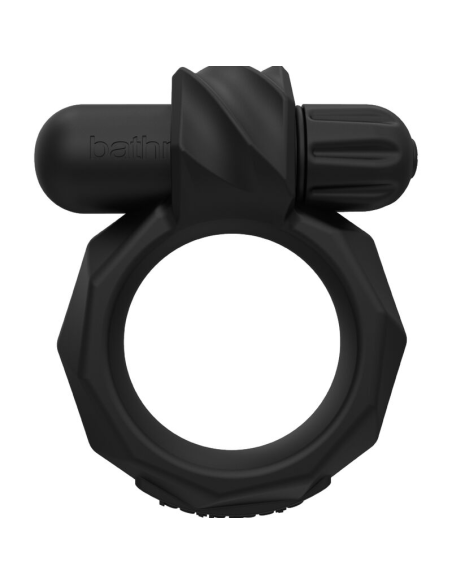 BATHMATE VIBE RING MAXIMUS 45 - Silicona Suave y 10 Patrones de Vibración para Placer Compartido