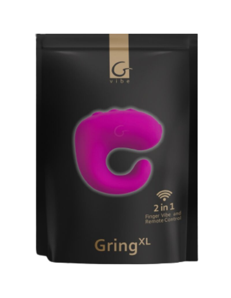 Compra G-VIBE Gring XL: Anillo Vibrador Remoto de Silicona - Placer Ergonómico e Impermeable