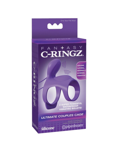 FANTASY C-RINGZ - Anillo Ultimate Cage: Placer Intensificado y Control de Eyaculación
