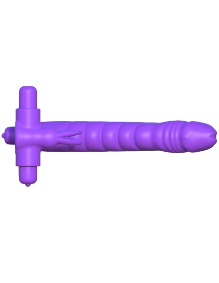 Fantasy C-Ringz: Anillo Doble Penetración con Rabbit para Estimulación Máxima