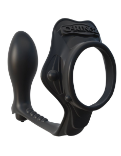 FANTASY C-RINGZ - Rock Hard Anillo Potenciador con Plug Anal para Mayor Placer y Estimulación