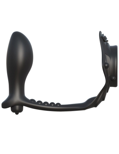 FANTASY C-RINGZ - Rock Hard Anillo Potenciador con Plug Anal para Mayor Placer y Estimulación