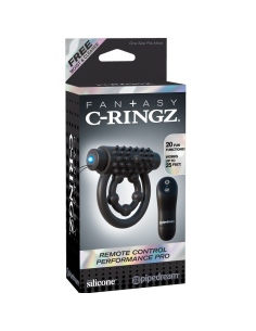 FANTASY C-RINGZ - Anillo Control Remoto para el Placer Masculino | 20 Modos de Vibración