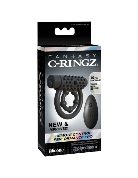 FANTASY C-RINGZ - Anillo Control Remoto para el Placer Masculino | 20 Modos de Vibración