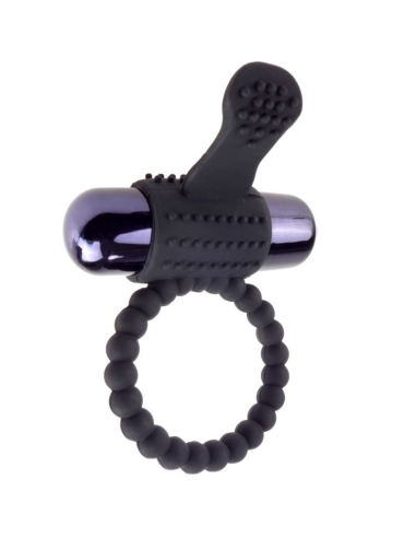 FANTASY C-RINGZ - Anillo Vibrador de Silicona Negro para Erecciones Prolongadas y Orgasmos Explosivos