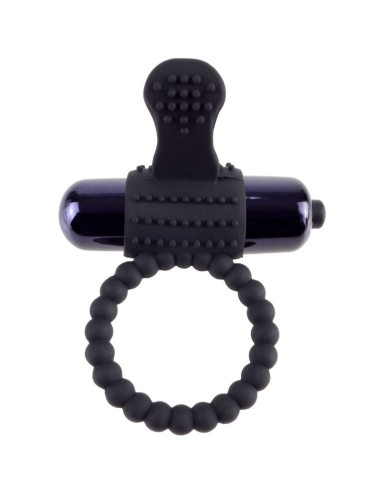 FANTASY C-RINGZ - Anillo Vibrador de Silicona Negro para Erecciones Prolongadas y Orgasmos Explosivos