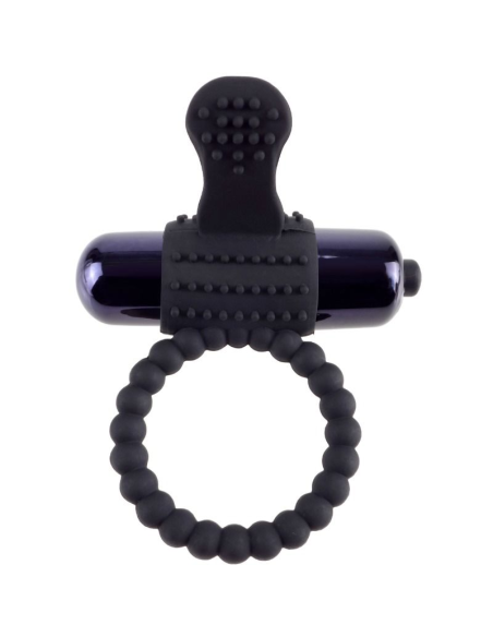 FANTASY C-RINGZ - Anillo Vibrador de Silicona Negro para Erecciones Prolongadas y Orgasmos Explosivos