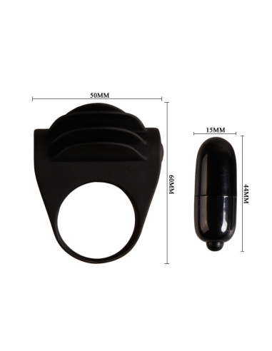 Pretty Love Chester - Anillo Vibrador Negro