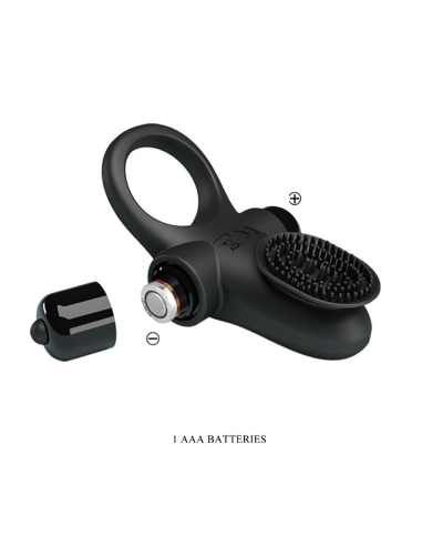 PRETTY LOVE - Anillo Vibrador II Negro | SexPlace.MX
