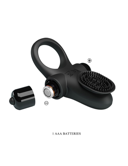 PRETTY LOVE - Anillo Vibrador II Negro | SexPlace.MX