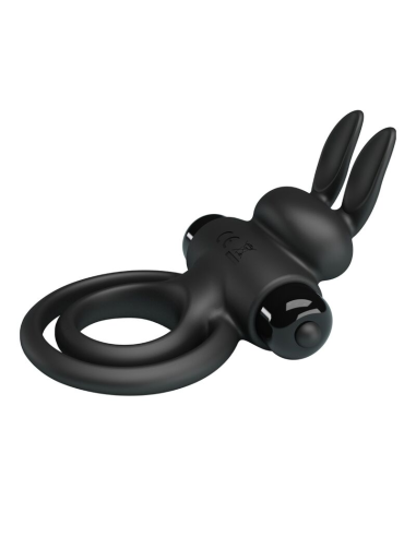 PRETTY LOVE - ANILLO VIBRADOR III Conejo Negro | SexPlace.MX