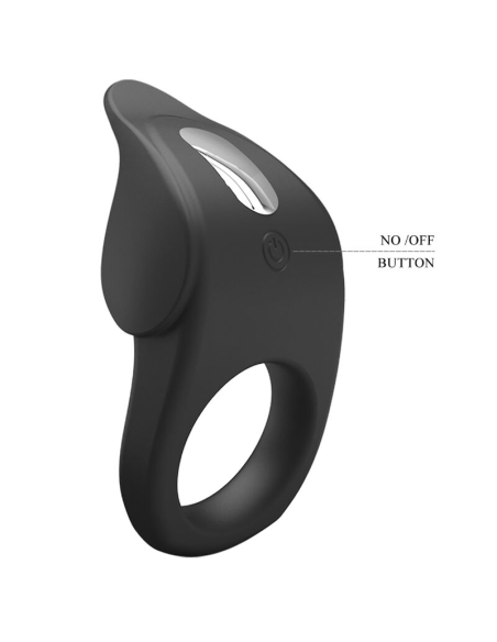 PRETTY LOVE - SUSANNA Anillo Vibrador Para Pene Negro | SexPlace.MX