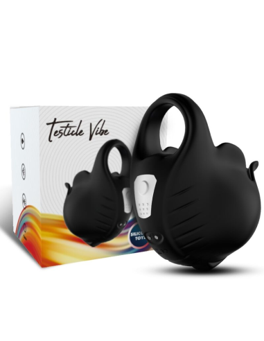 ARMONY - Cupping Anillo Vibrador Negro | Placer Elevado y Personalizable