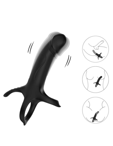 Dildo con Anillo y Vibrador Control Remoto ARMONY - Placer Elevado y 9 Modos de Vibración