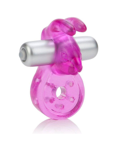 Micro Vibe Arouser Bunny: Anillo Vibrador Rosa para Placer Compartido y Orgasmos Increíbles