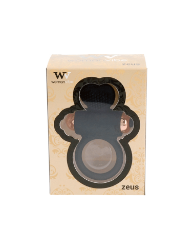 Anillo Vibrador Zeus Womanvibe - Silicona Suave, Potente y Silencioso